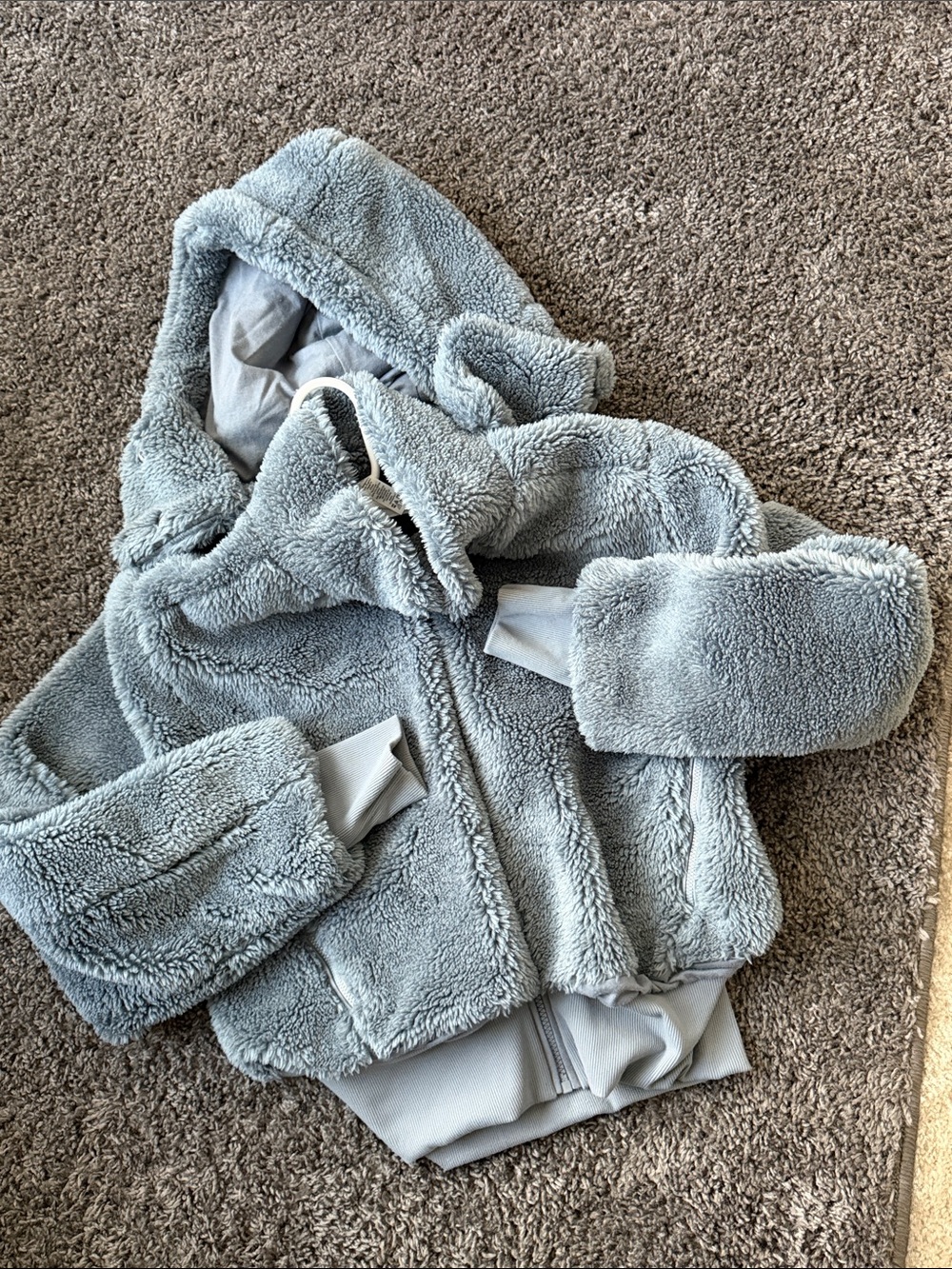 Hooded Jacket blue